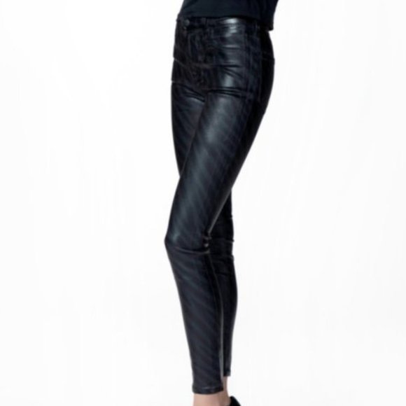 J Brand Pants - J Brand Maria High Rise Skinny Jean Galactic Zebra